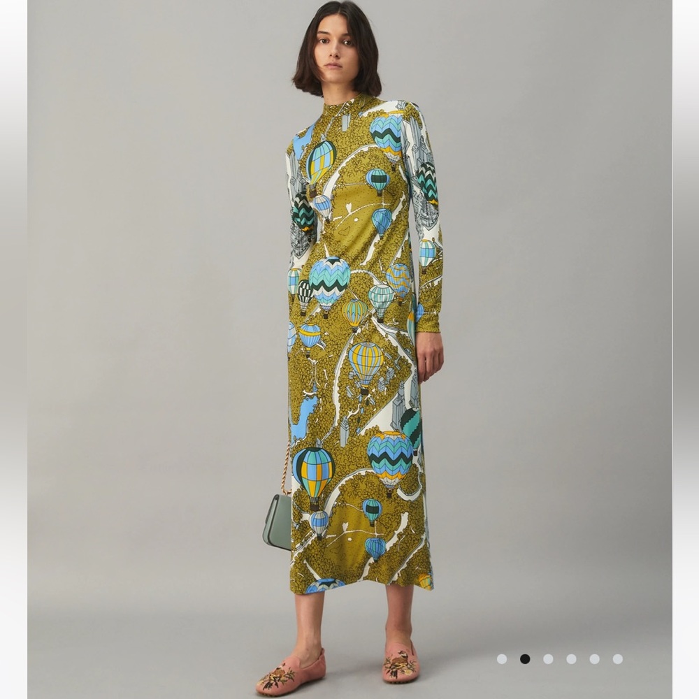Tory Burch Printed Balloon Dress